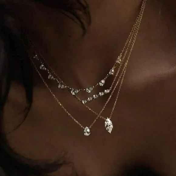 Diamond Necklace #1710 - Picture 3 of 6